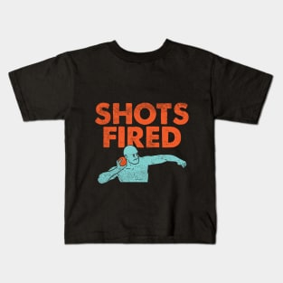 Shots Fired Kids T-Shirt